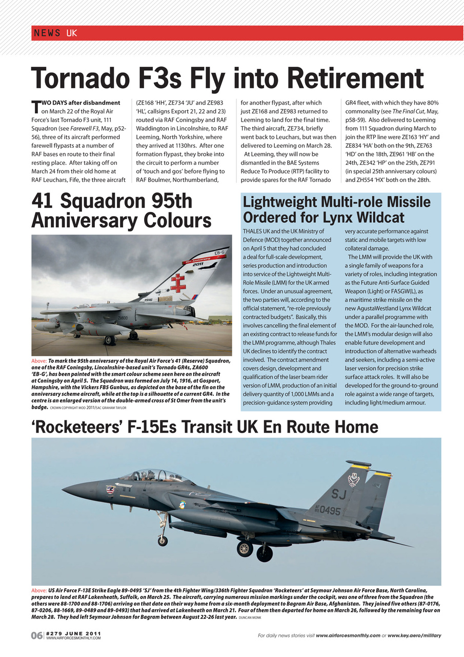 AirForces Monthly Preview Pages