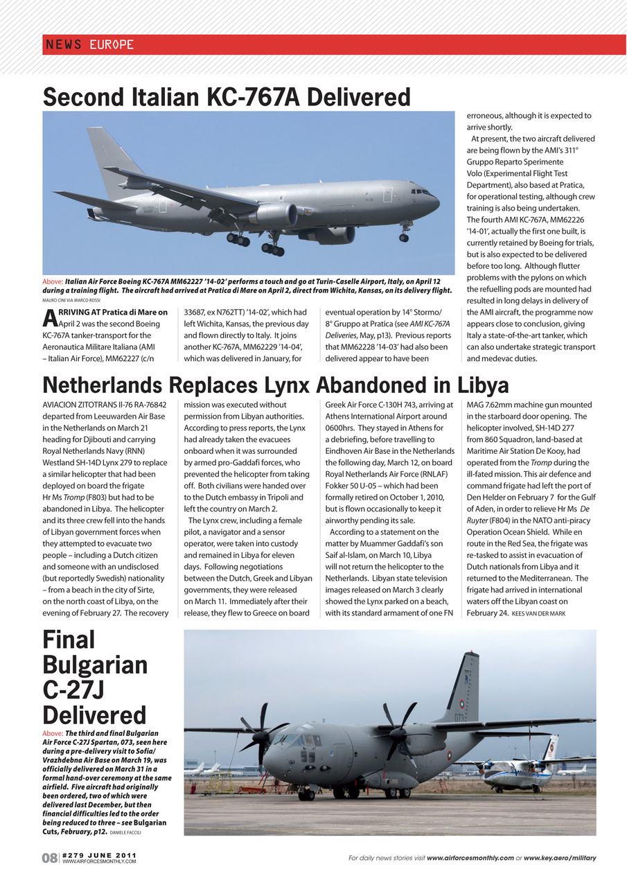 AirForces Monthly Preview Pages