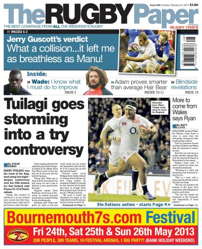 The Rugby Paper issue 