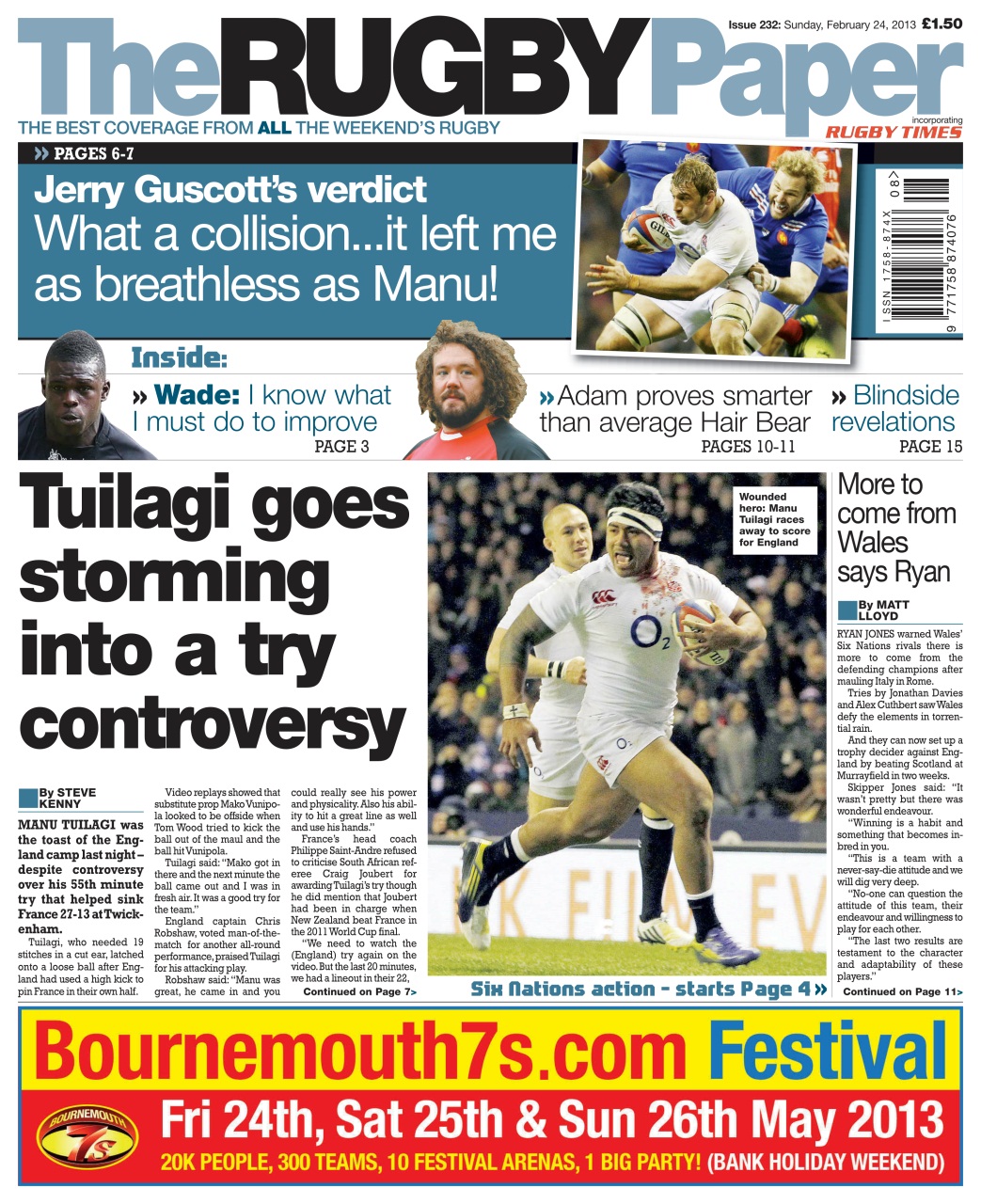 The Rugby Paper Preview Pages