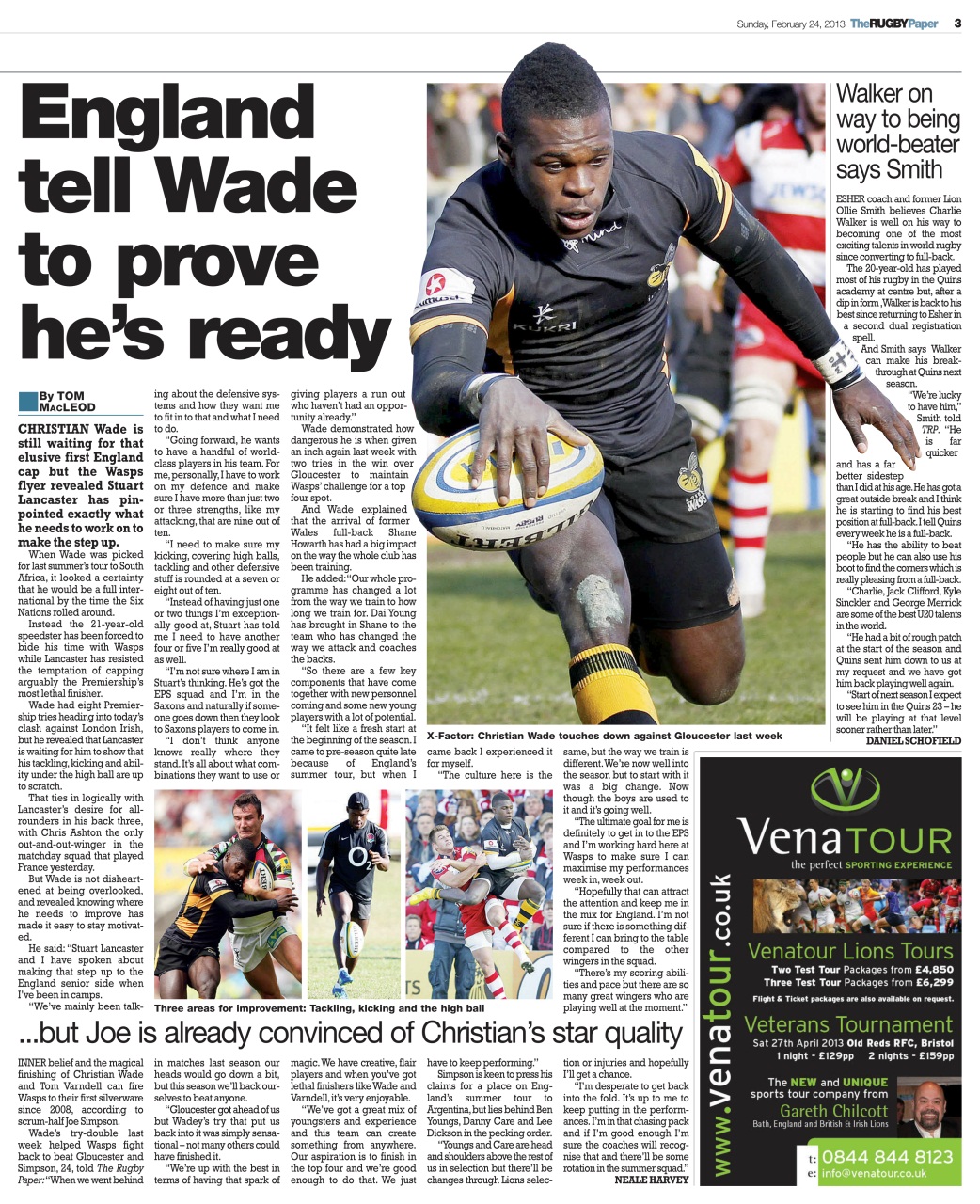 The Rugby Paper Preview Pages