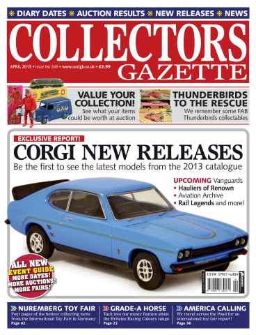 Collectors Gazette issue April 2013