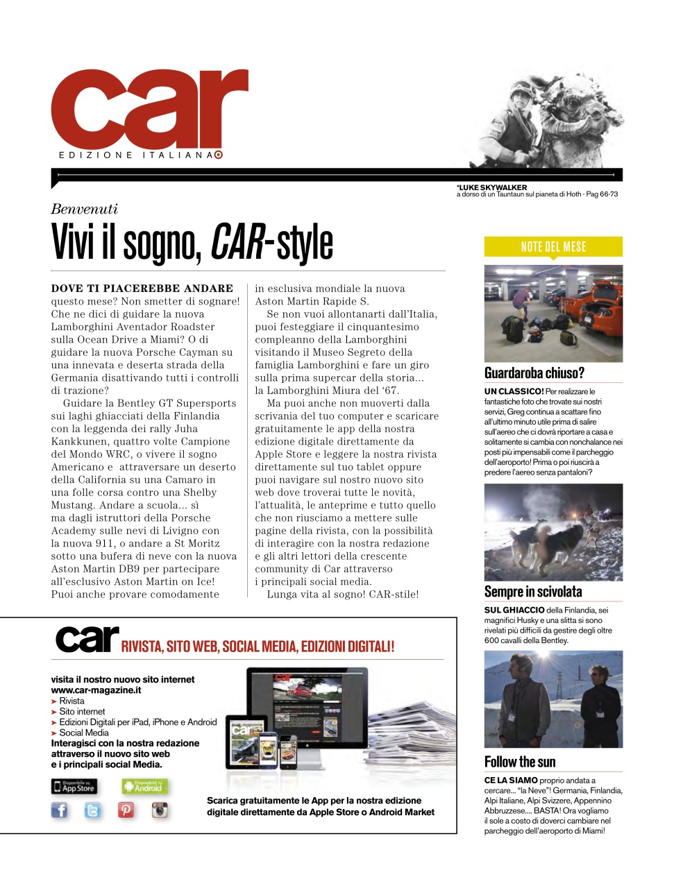 CAR magazine Italia Preview Pages