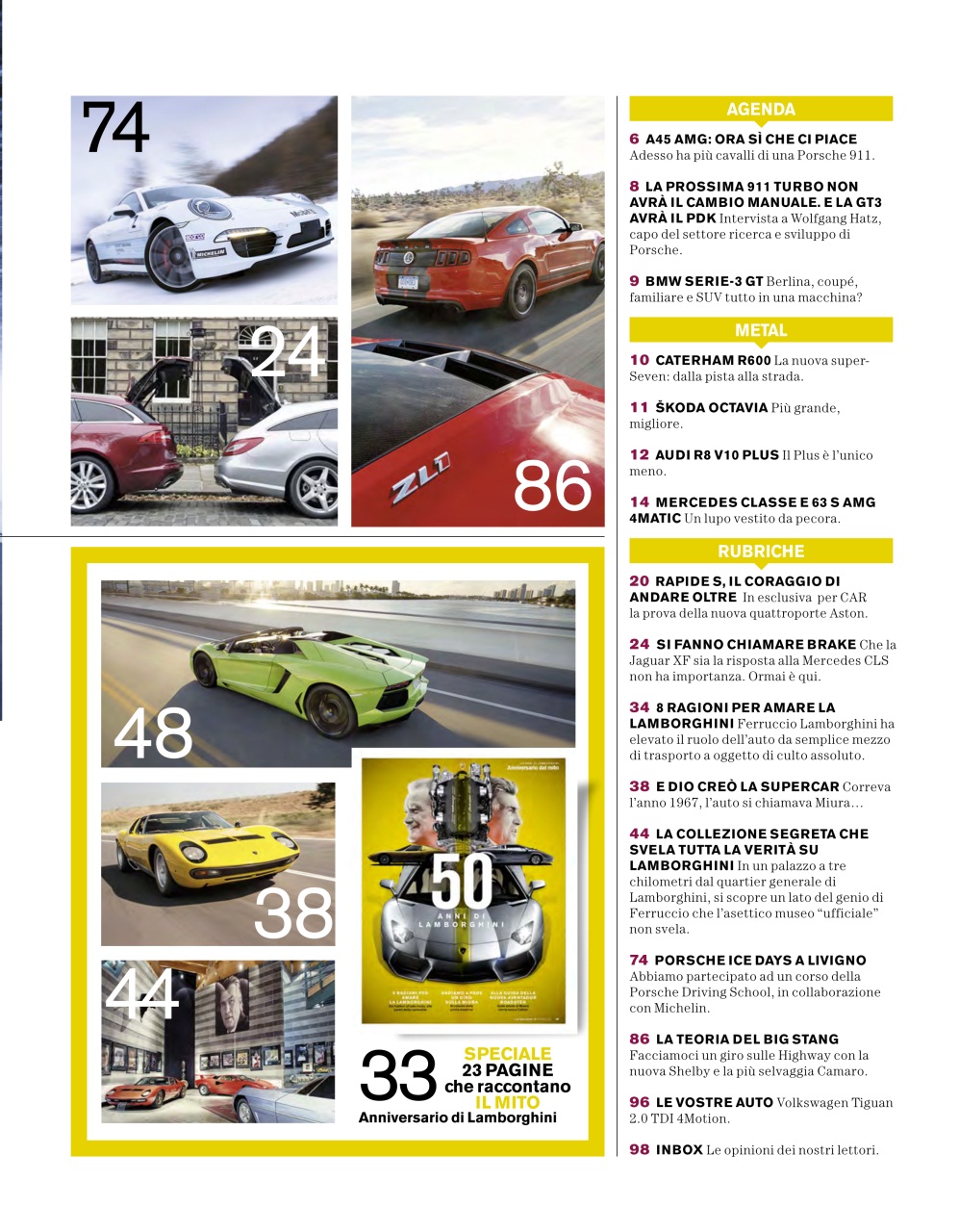 CAR magazine Italia Preview Pages