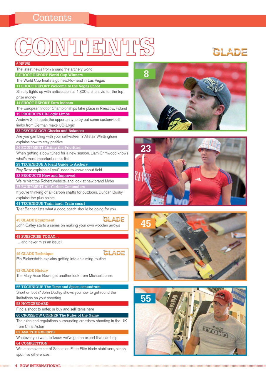 Bow International Preview Pages