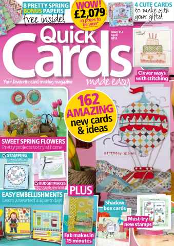 Quick Cards Made Easy issue April 2013