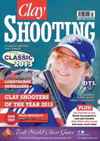Clay Shooting issue May 2013