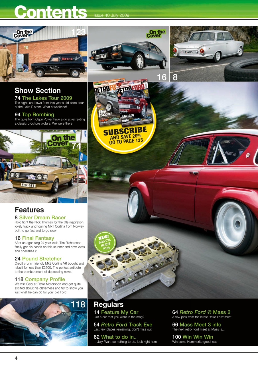 Retro Ford Preview Pages