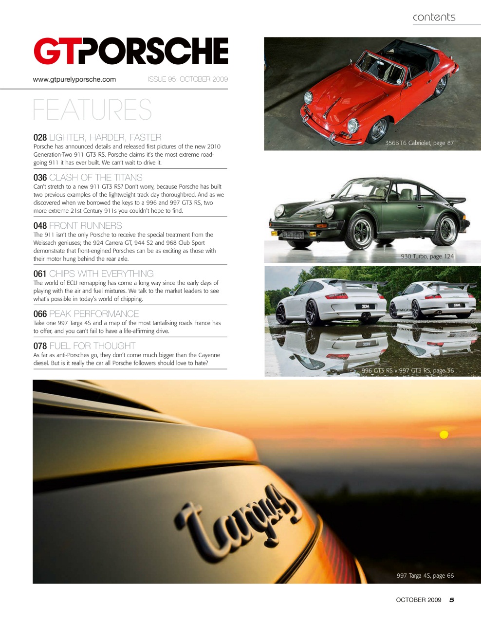 GT Porsche Preview Pages