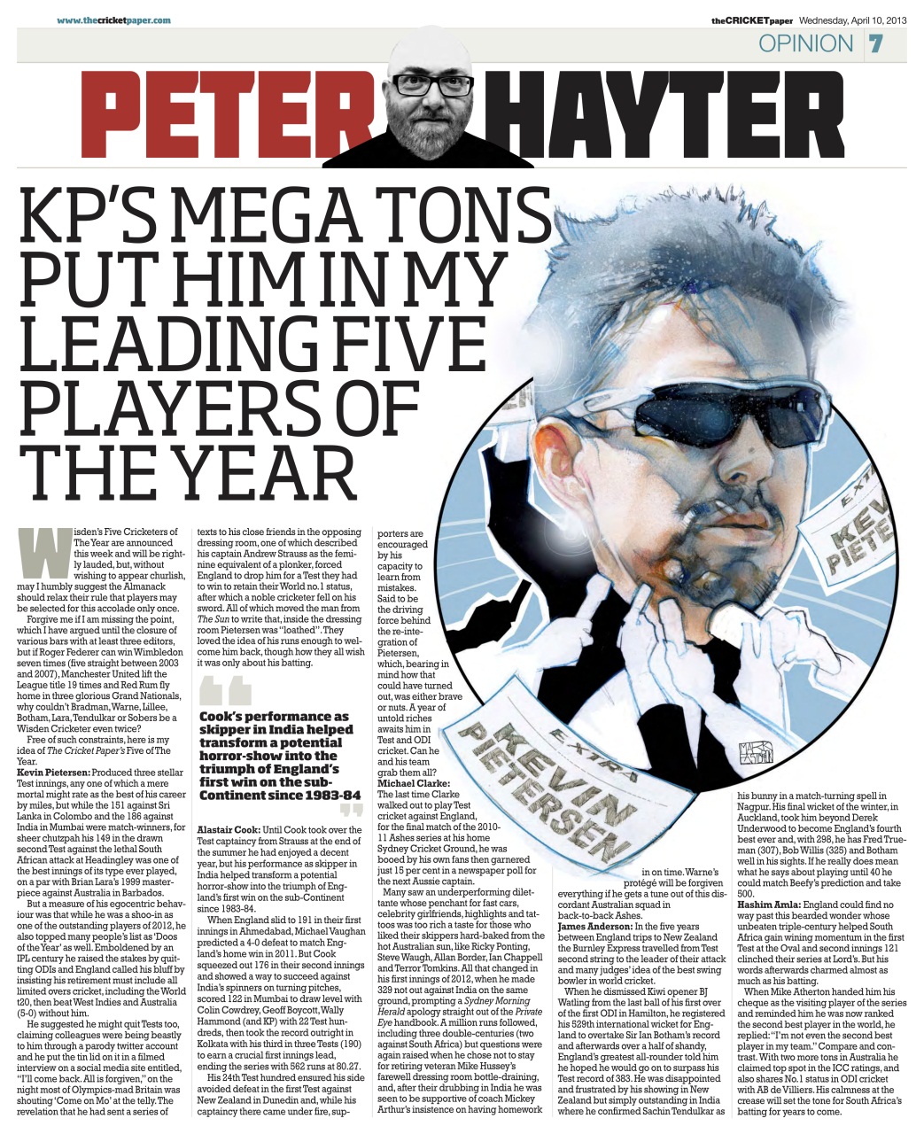 The Cricket Paper Preview Pages