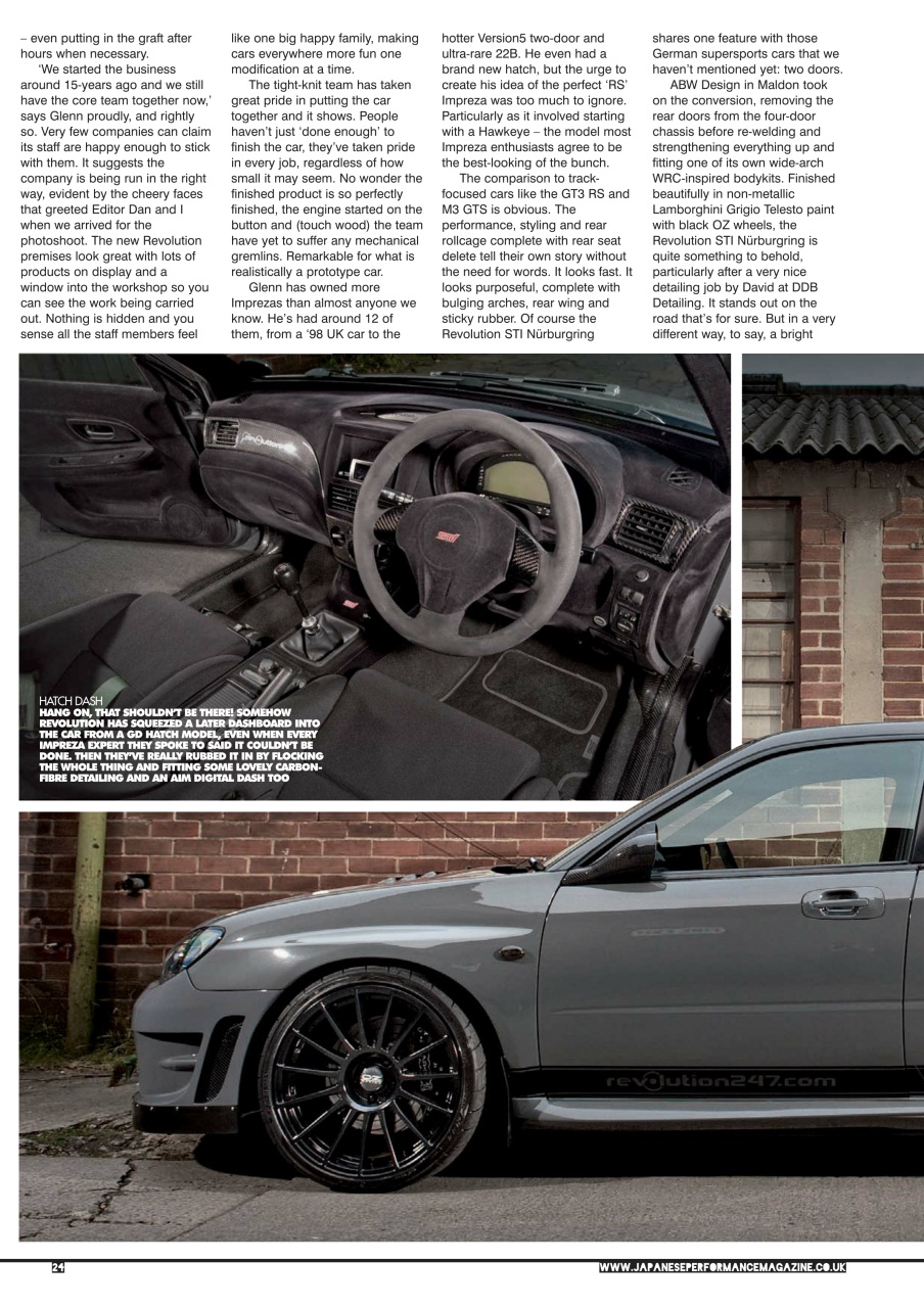 Japanese Performance Preview Pages