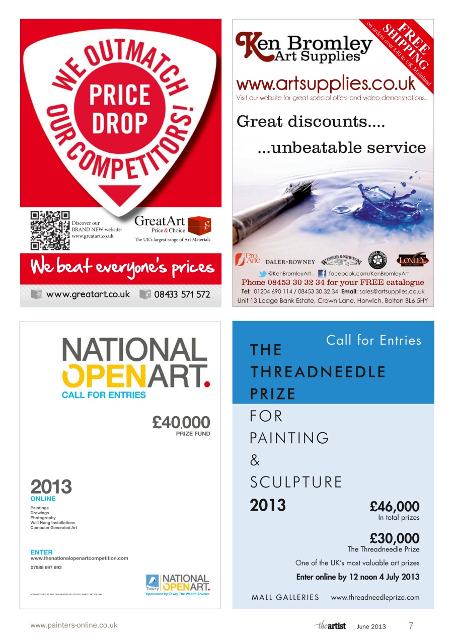 The Artist Preview Pages