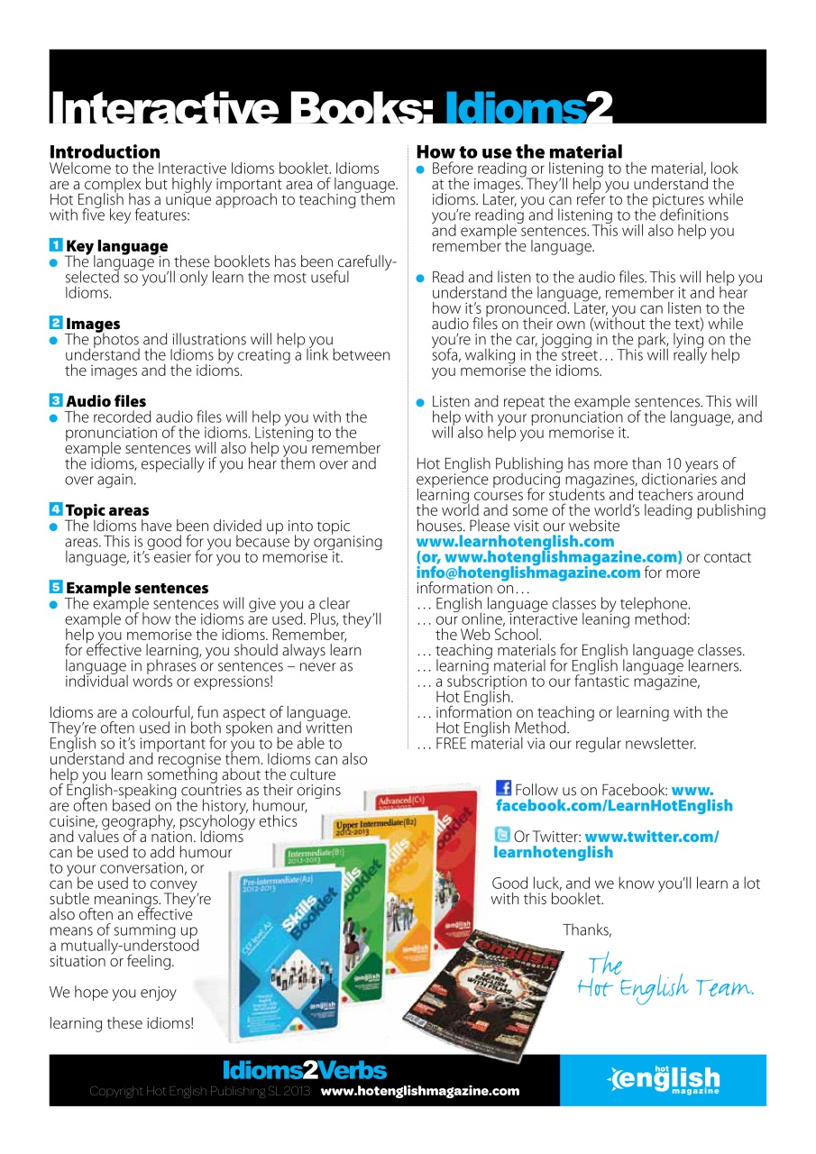 Learn Hot English Preview Pages