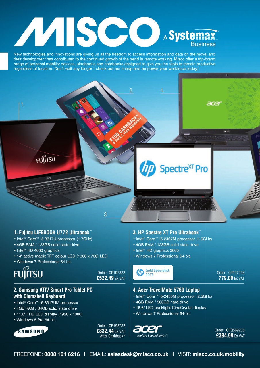 Tech Advisor Preview Pages