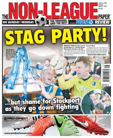 The Non-League Football Paper issue Sunday 21st April 2013