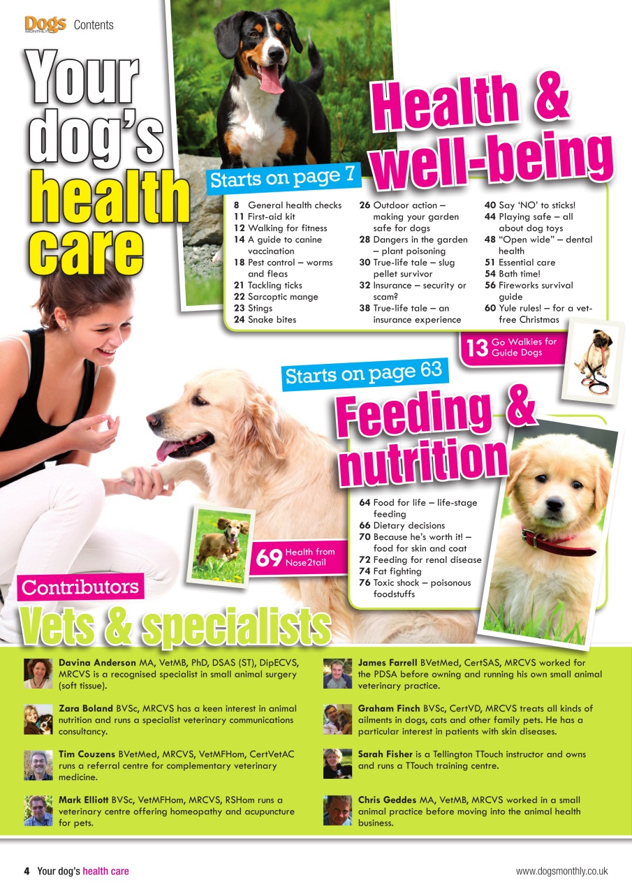 Dogs Monthly Preview Pages