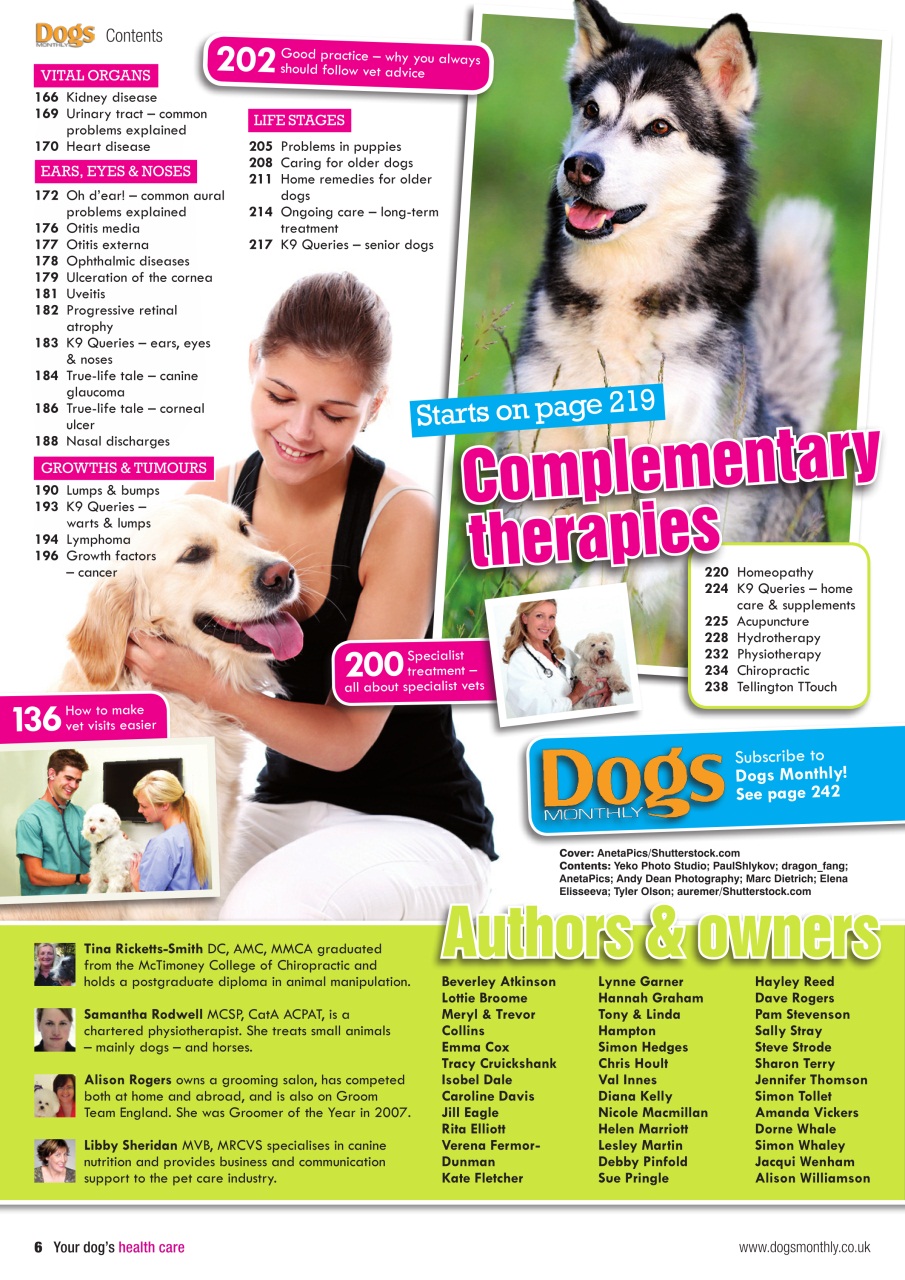 Dogs Monthly Preview Pages