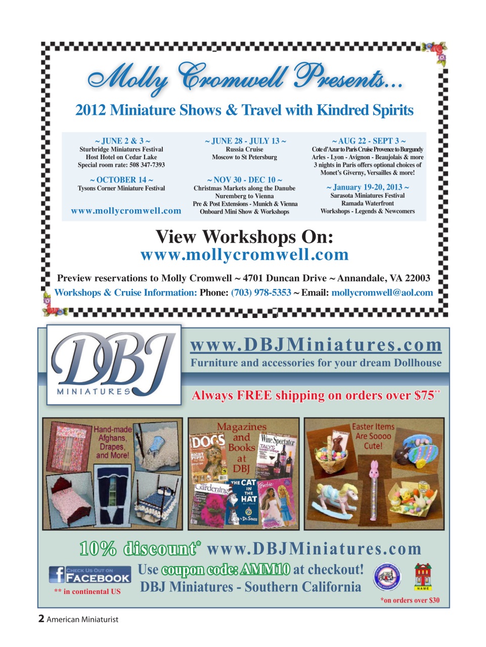 American Miniaturist Preview Pages
