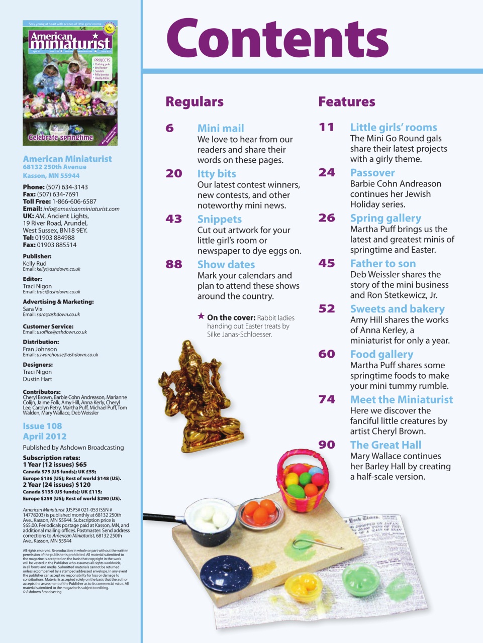 American Miniaturist Preview Pages