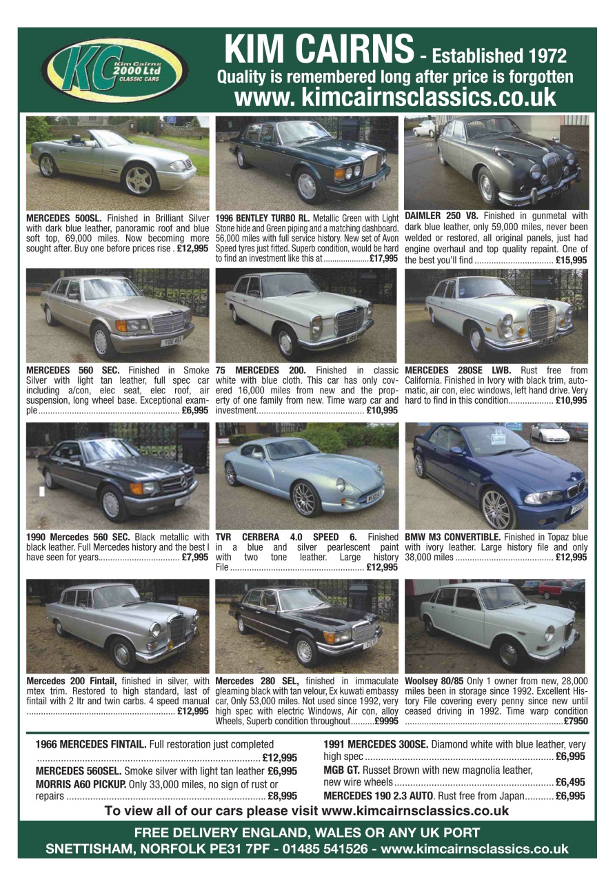 Classic Car Mart Preview Pages