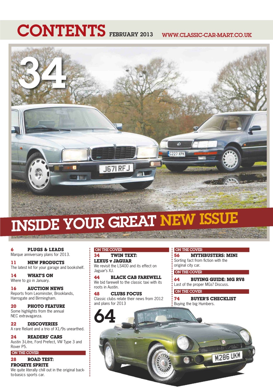 Classic Car Mart Preview Pages