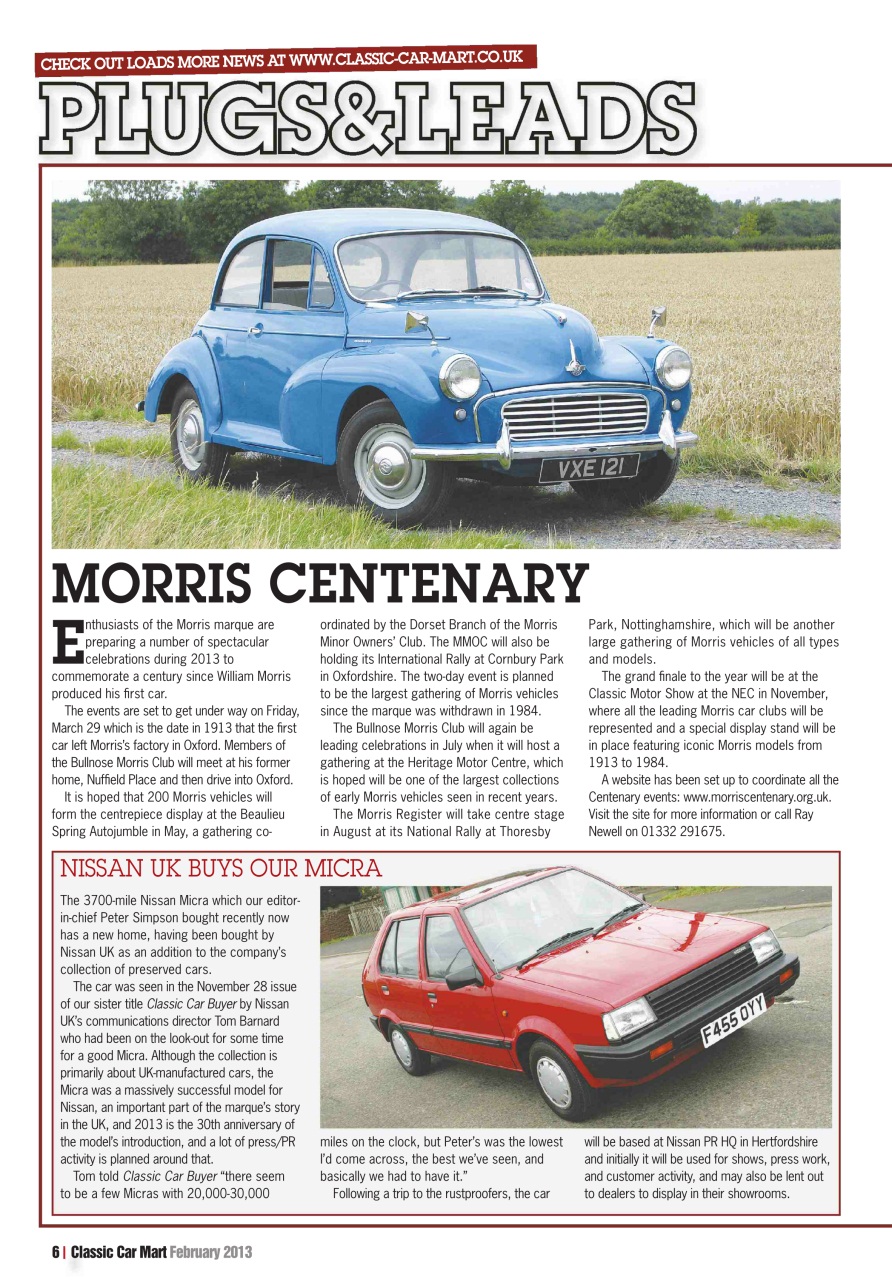 Classic Car Mart Preview Pages