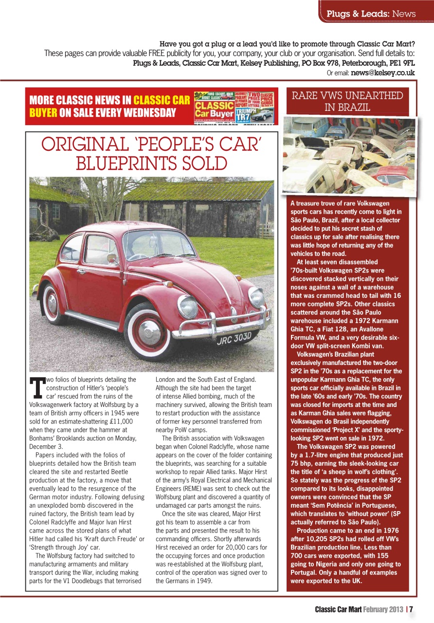 Classic Car Mart Preview Pages