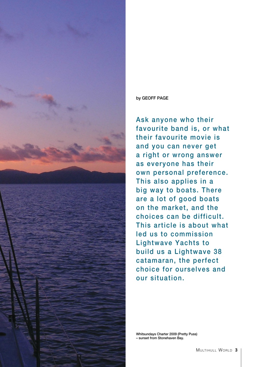 Multihull World Preview Pages