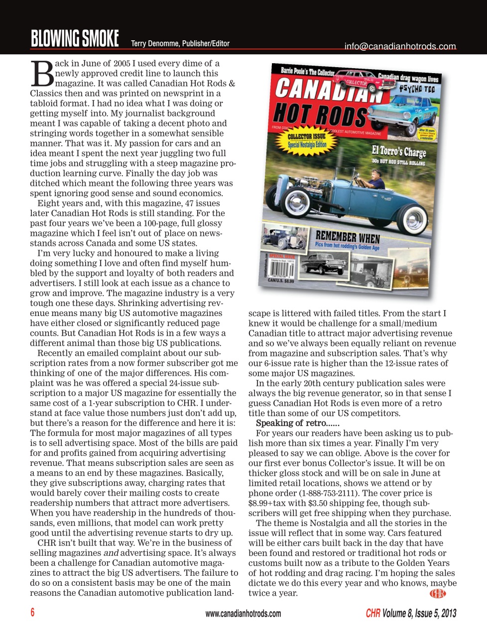 Canadian Hot Rods Preview Pages