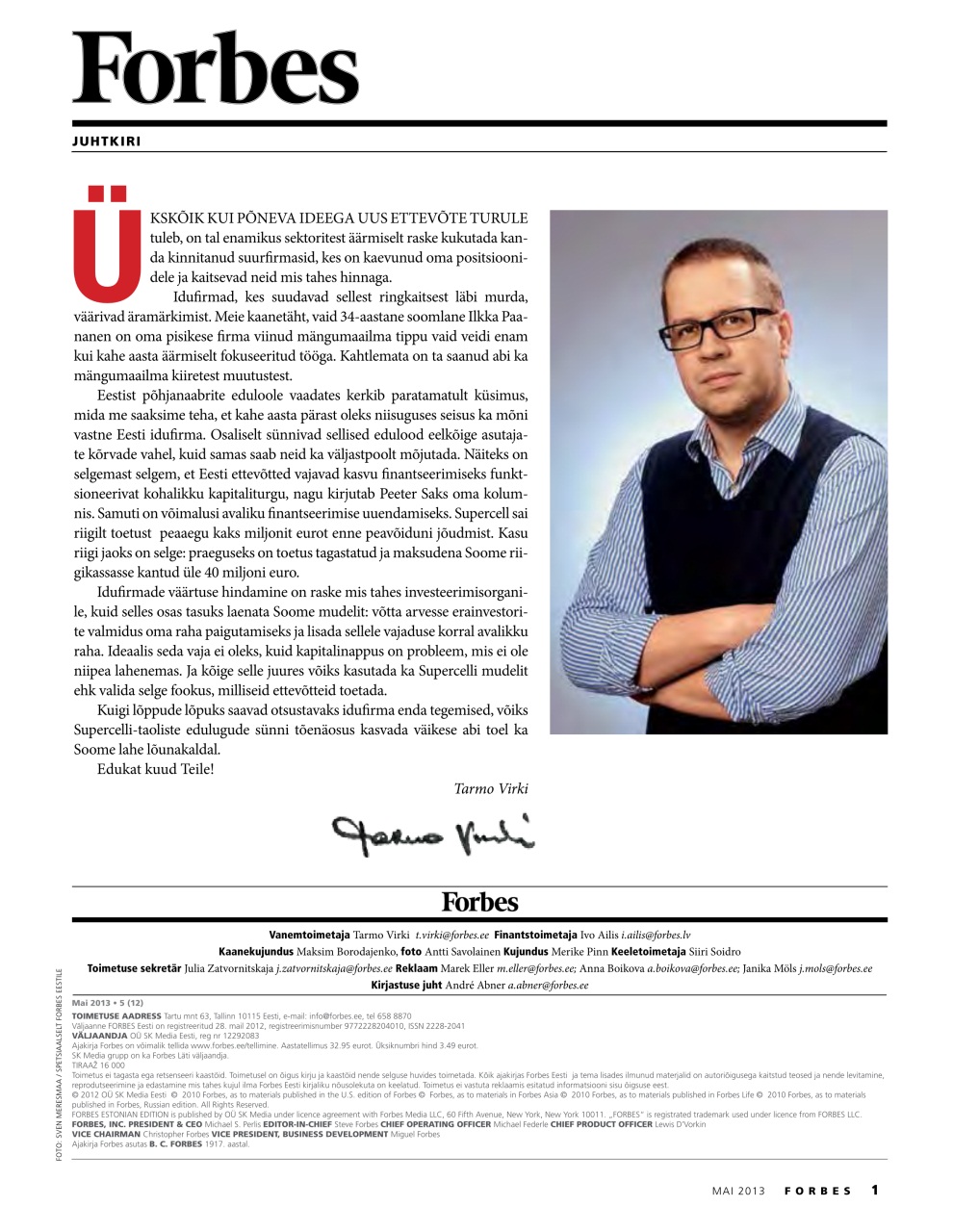Forbes Estonia Preview Pages