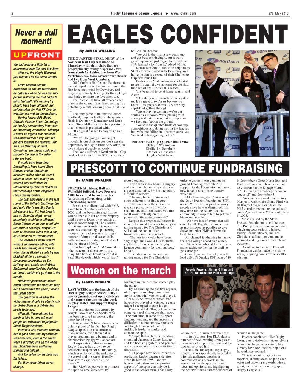 League Express Preview Pages