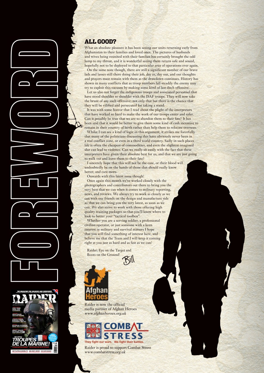 Raider Preview Pages