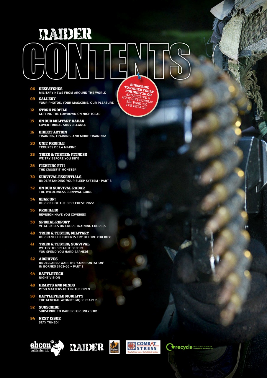 Raider Preview Pages