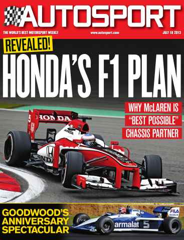 Autosport issue 18th July 2013