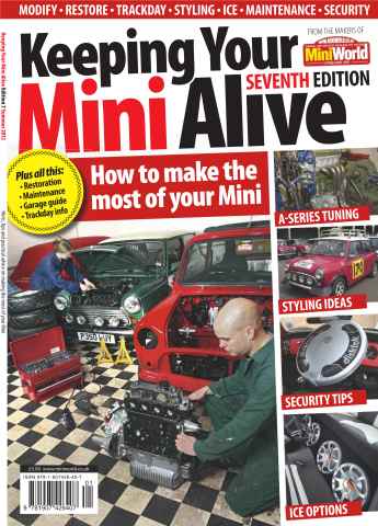 Keeping Your Mini Alive issue Keeping Your Mini Alive