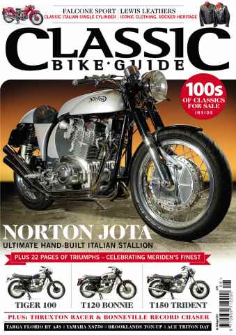 Classic Bike Guide issue August 2013