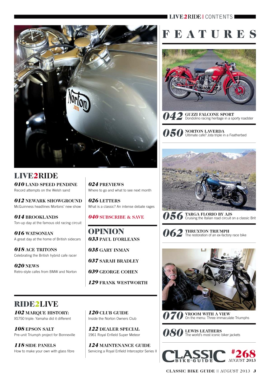 Classic Bike Guide Preview Pages