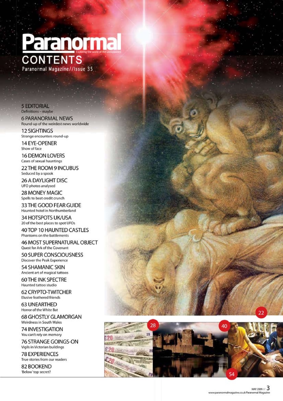 Paranormal Preview Pages