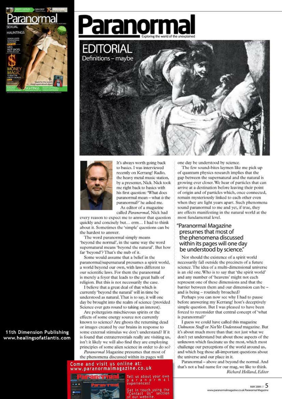 Paranormal Preview Pages