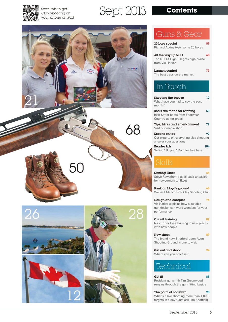 Clay Shooting Preview Pages