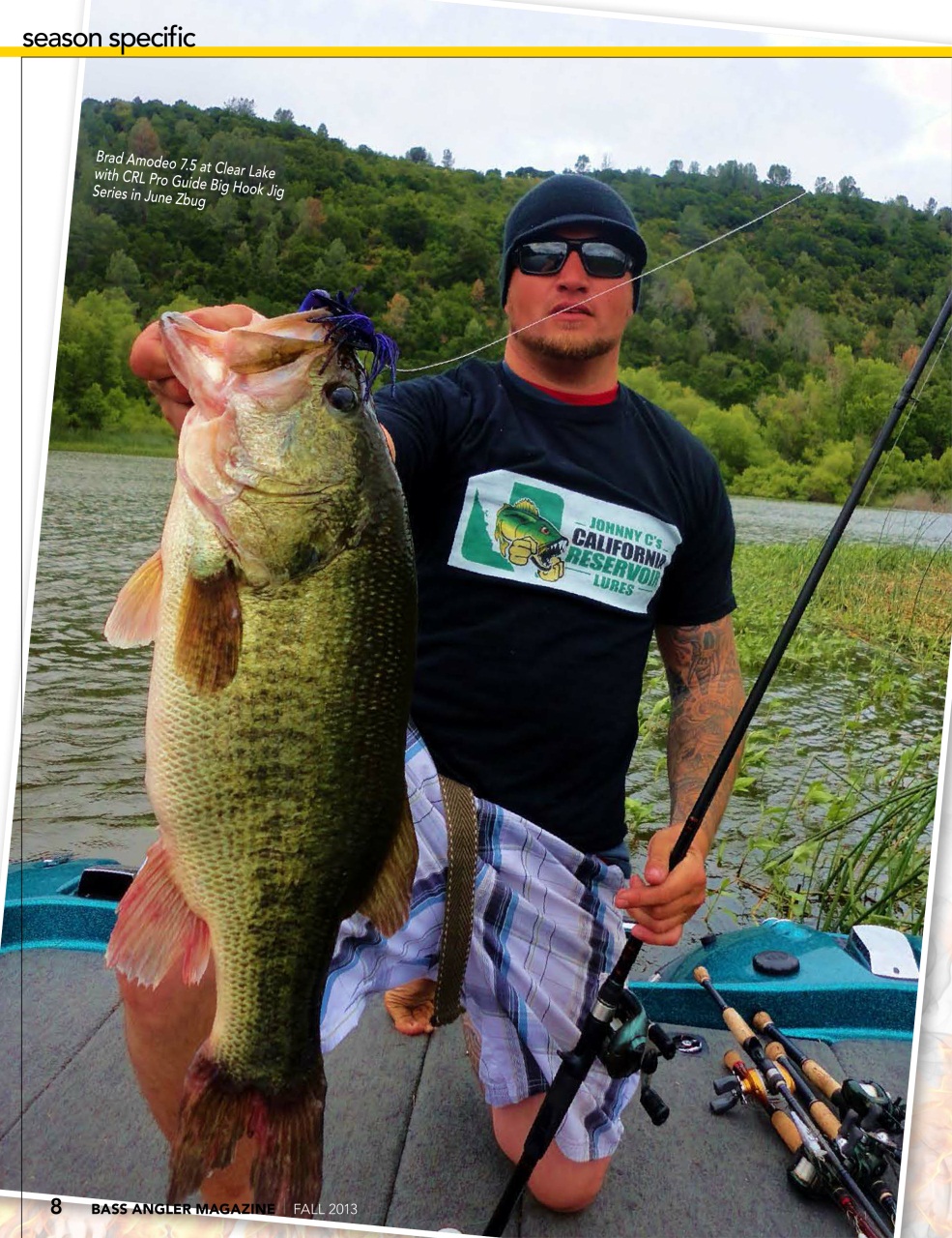 BASS ANGLER MAGAZINE Preview Pages