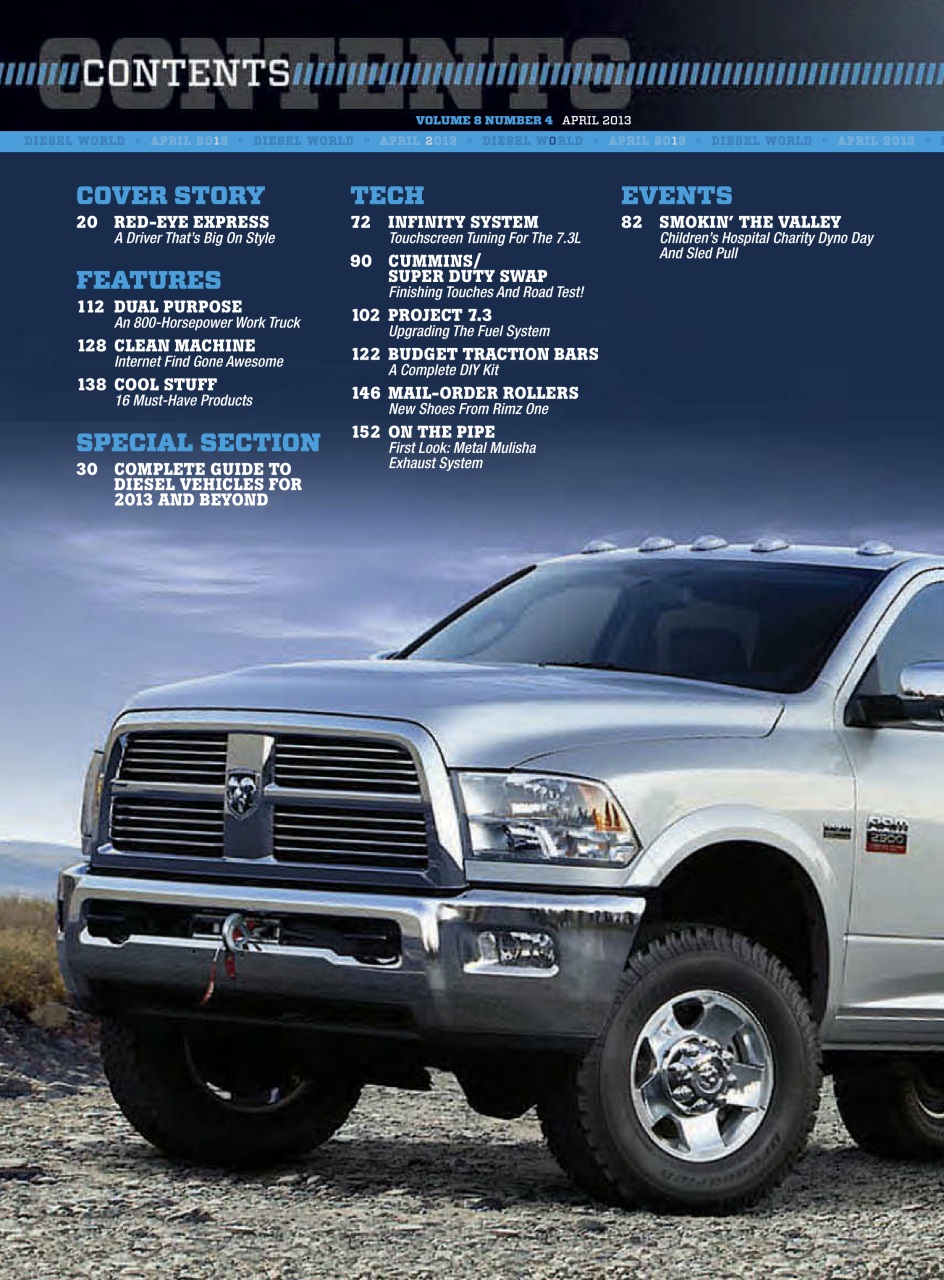 Diesel World Preview Pages