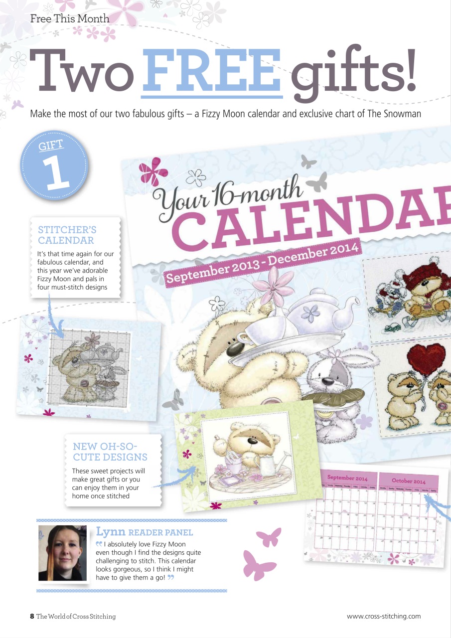 The World of Cross Stitching Preview Pages