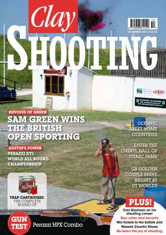 Clay Shooting issue October 2013