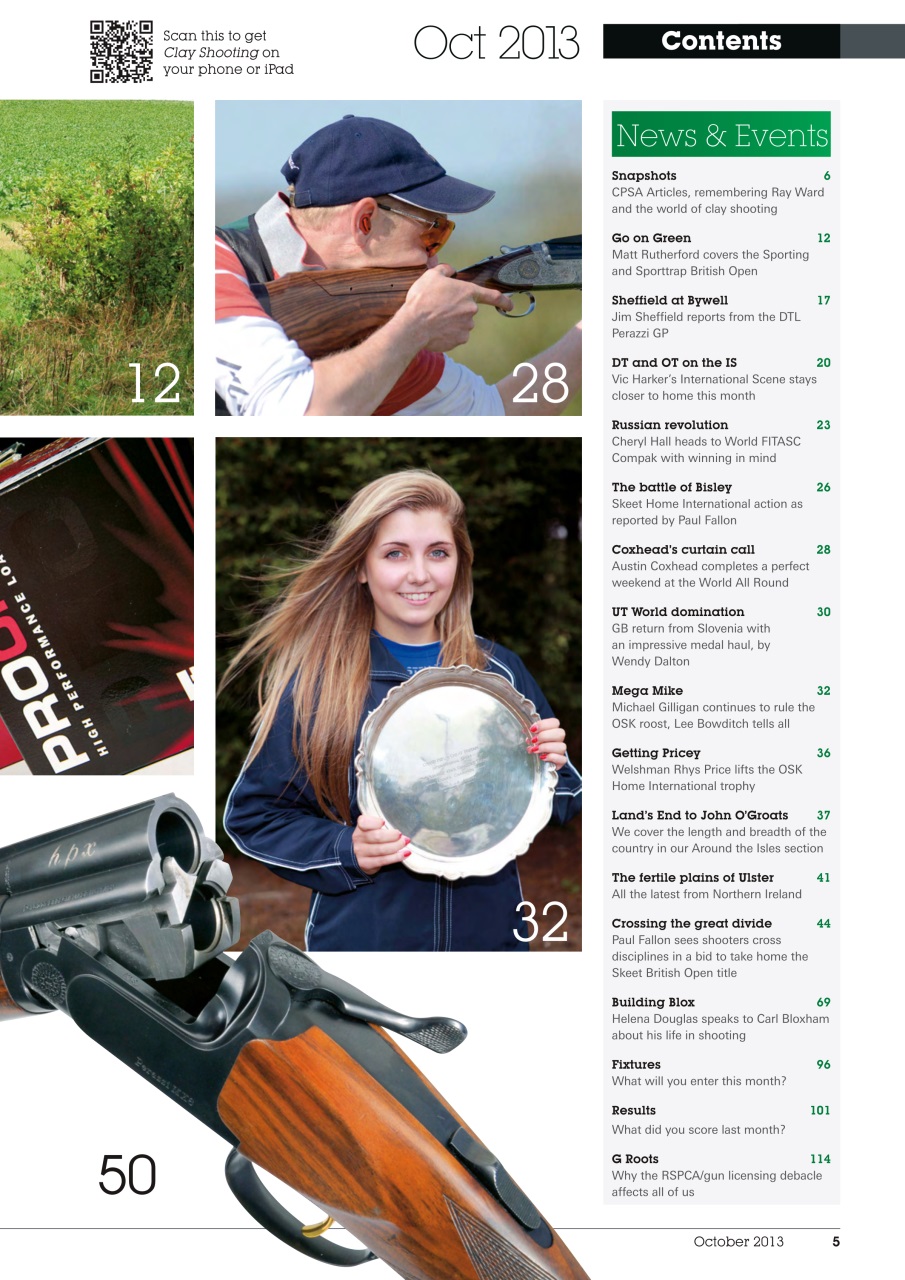 Clay Shooting Preview Pages