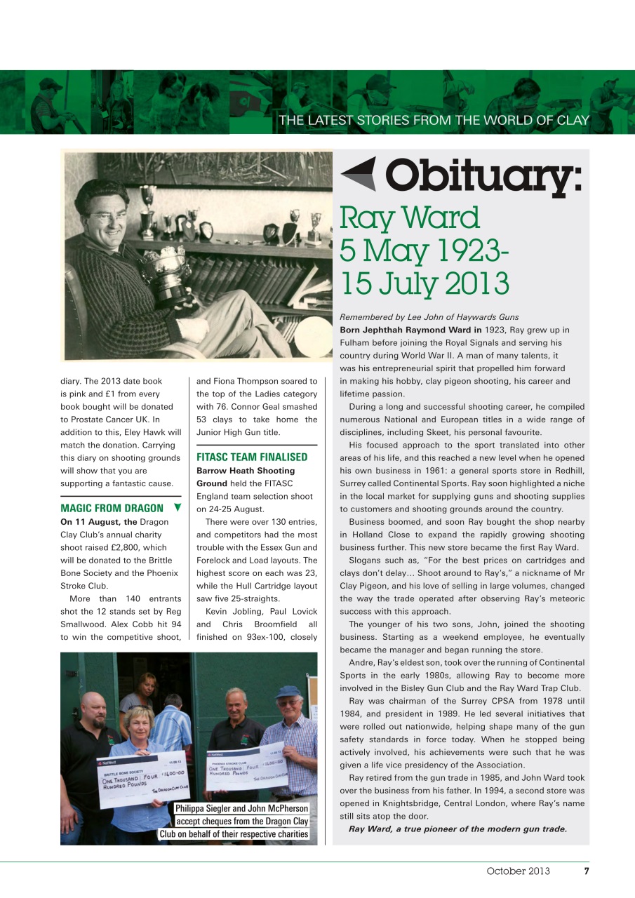 Clay Shooting Preview Pages