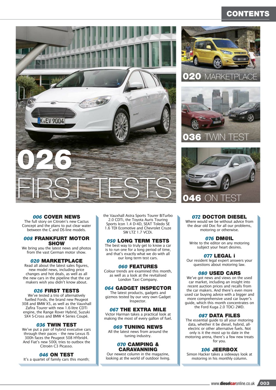 Diesel&EcoCar Magazine Preview Pages
