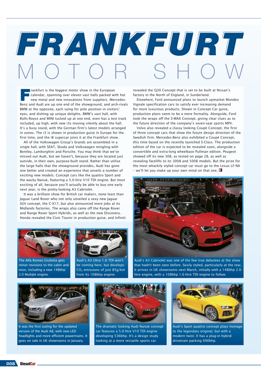 Diesel&EcoCar Magazine Preview Pages