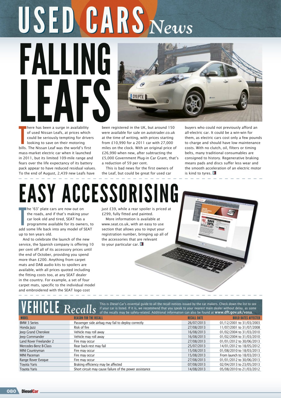 Diesel&EcoCar Magazine Preview Pages