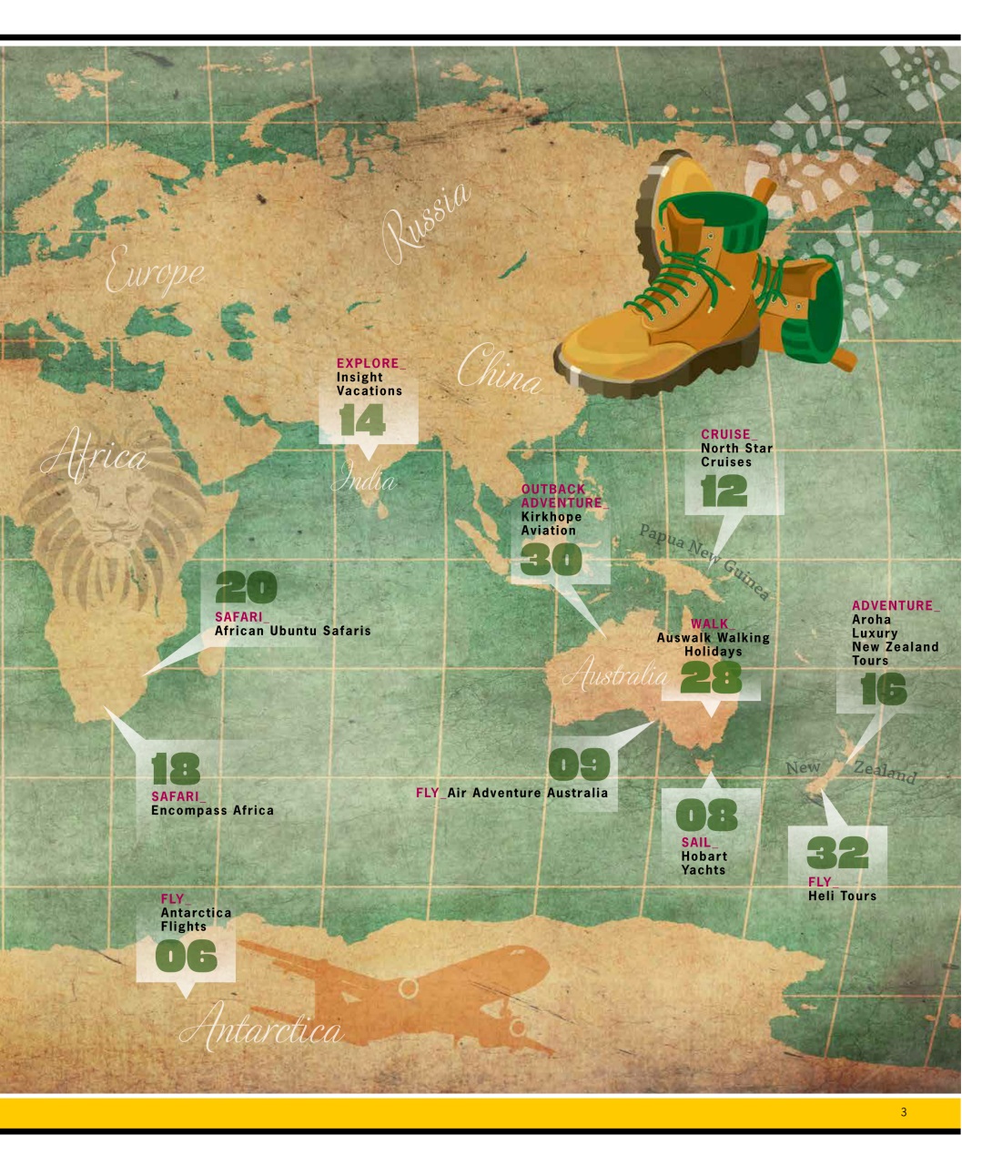 Luxury Travel Preview Pages